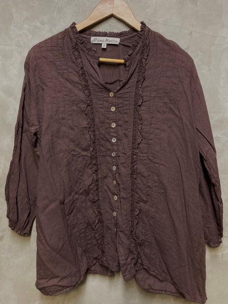 8020 Minnie Ruffle Shirt
