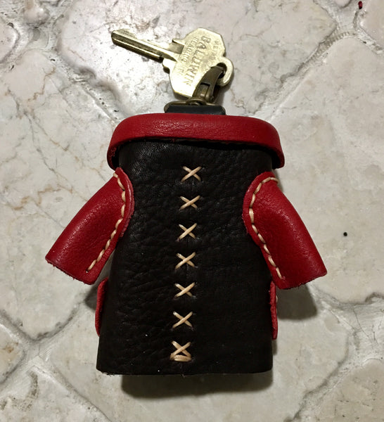 "My Sweet Coat" Leather Key Chain
