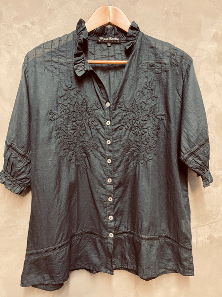 5335 Sabine Hand Embroidered Shirt